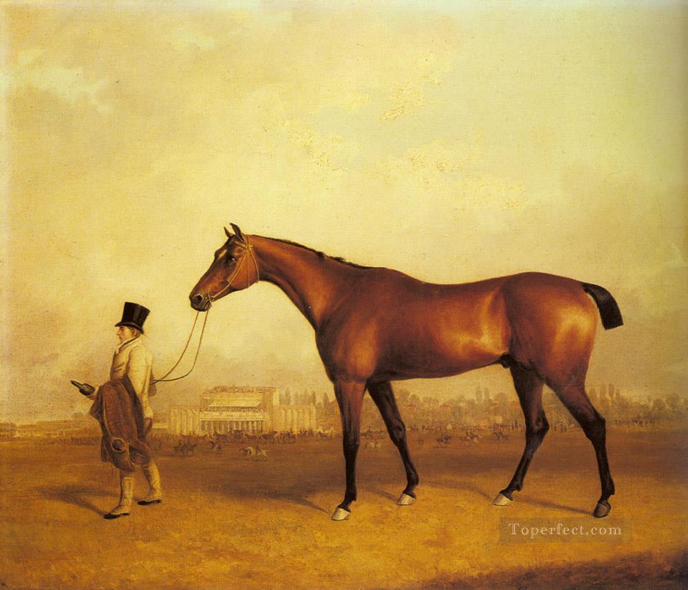 Emilius Vainqueur du 1832Derby Cheval John Ferneley Snr Peintures à l'huile